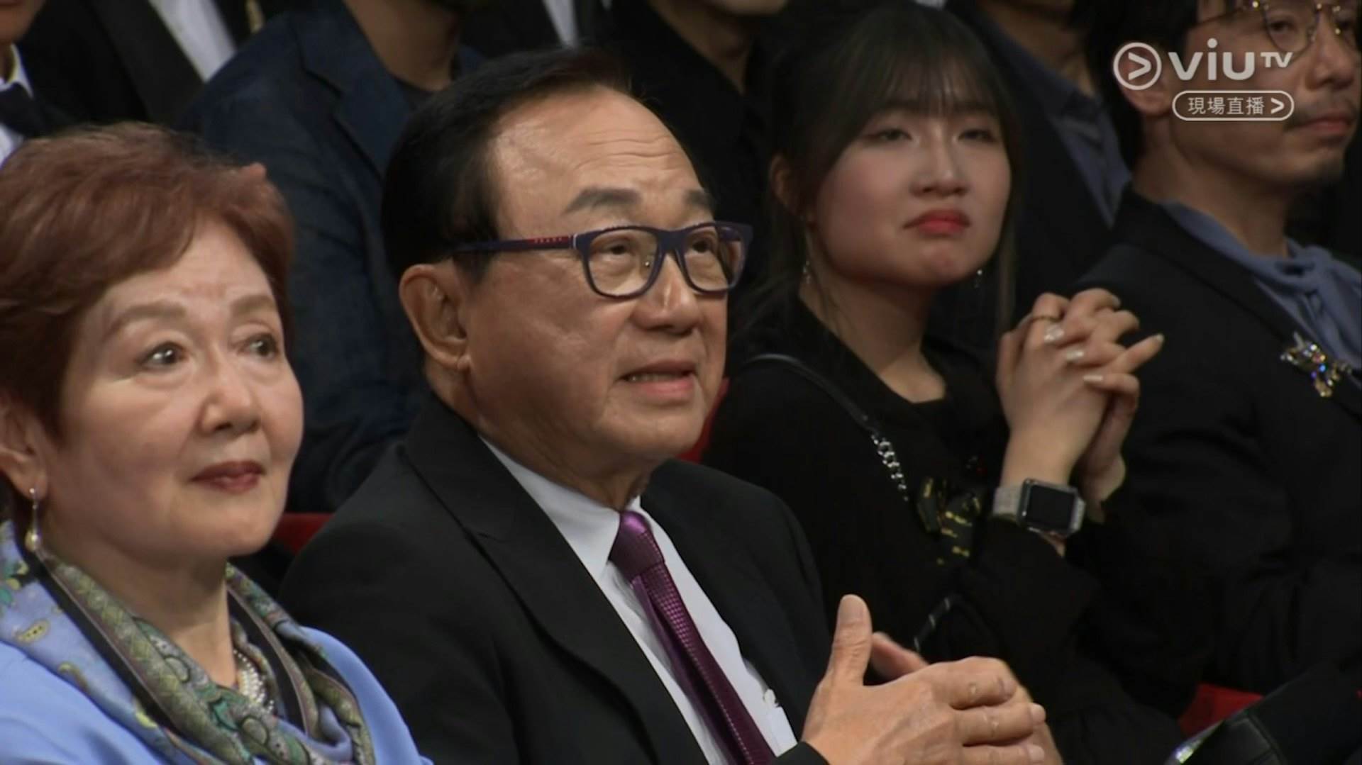 劉嘉玲狂讚<a href='https://star.ebc.net.tw/search/keyword/許冠文' target='_blank'>許冠文</a>多年都沒變老。（圖／翻攝自ViuTV）