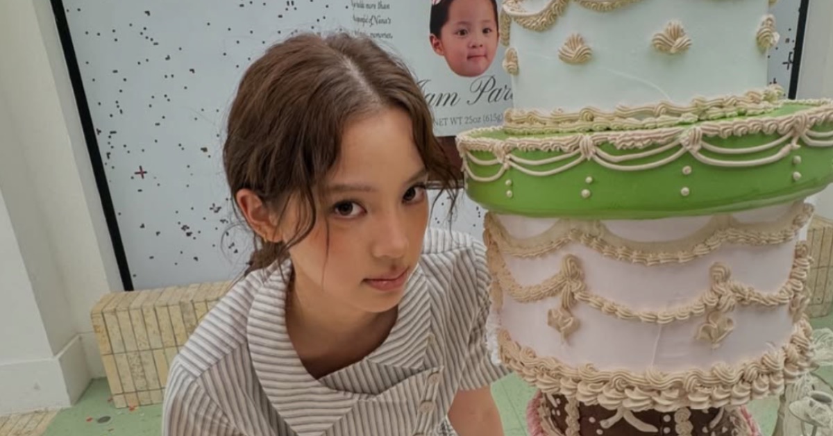 歐陽娜娜在上海慶祝25歲生日。(圖/翻攝自 IG @歐陽娜娜)