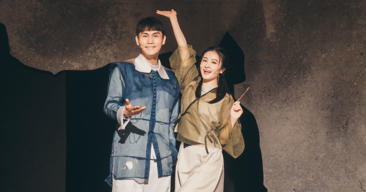 原創中文音樂劇《熱蘭遮：刺桐花開時》由周定緯、那祈領銜主演。（圖／安可文創提供）