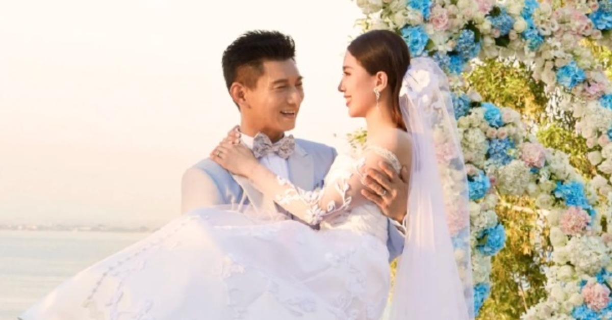 藝人吳奇隆與劉詩詩結婚後屢傳婚變。(圖/翻攝自微博)