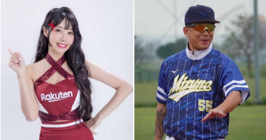 樂天啦啦隊女神筠熹外型甜美、自稱單身卻已名花有主，對象是明星棒球隊的藝人彭元劭。（圖／翻攝自臉書）