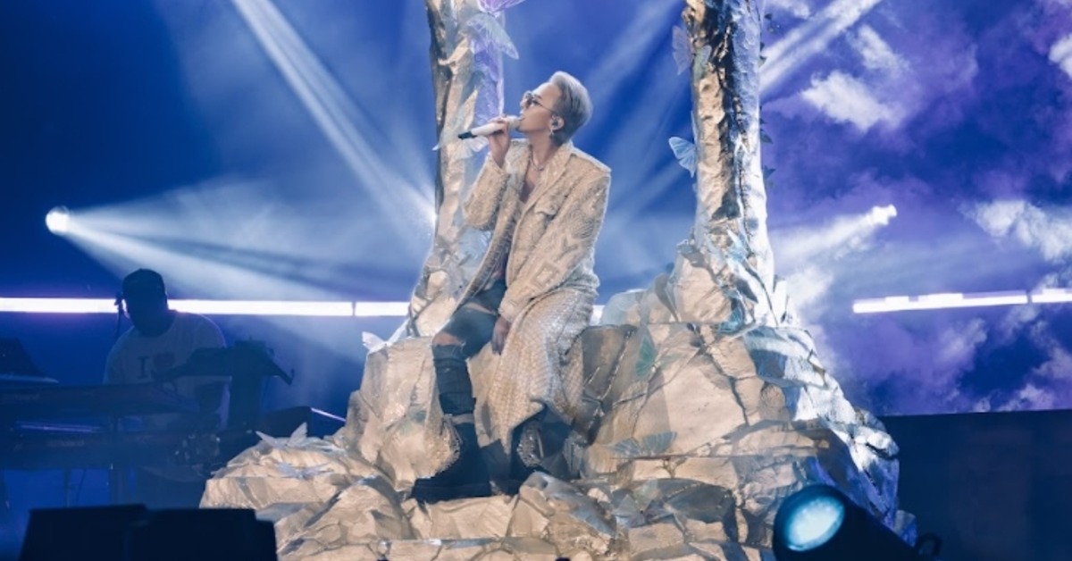 南韓天王GD(G-Dragon,權志龍)第二天演唱會順利結束。(圖/(C) GALAXY CORPORATION提供)