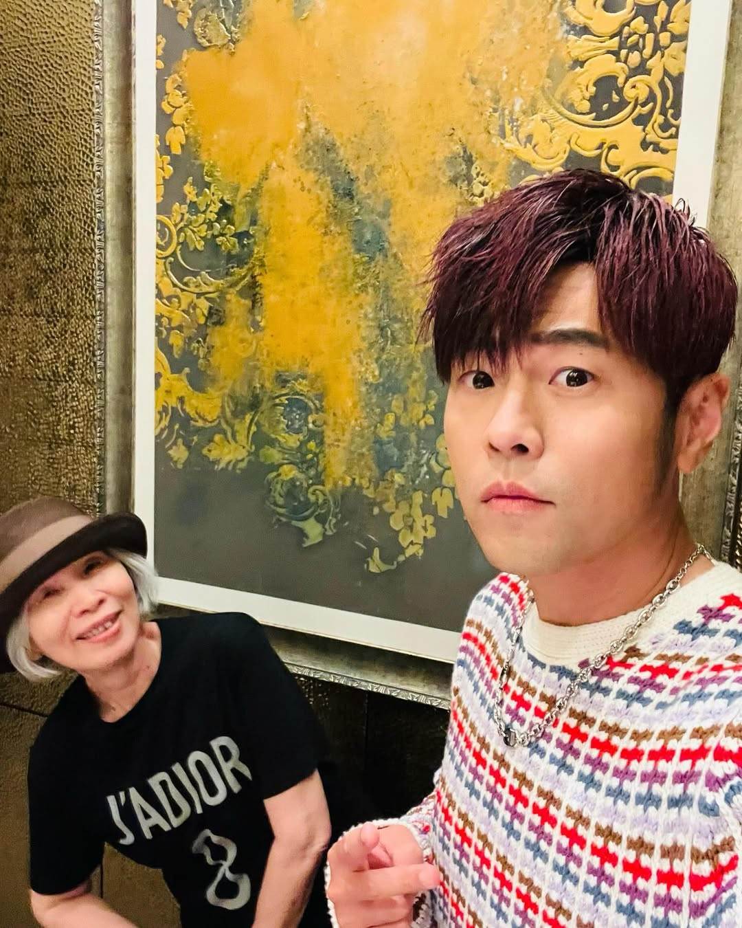 周杰倫喜愛藝術是受到媽媽葉惠美的薰陶。(圖/翻攝自周杰倫IG )