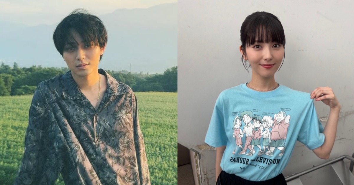 日本有著「國民女神」之稱濱邊美波和男團King & Prince成員永瀨廉爆出戀情。（圖／翻攝自永瀨廉IG、濱邊美波X）
