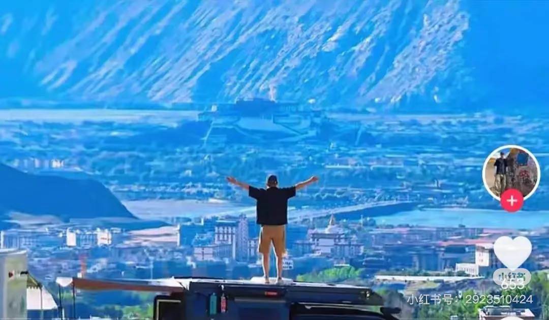 郭建峰離世前幾天還有PO出空拍機拍攝畫面。(圖/翻攝自MUMU-遊牧人小紅書)