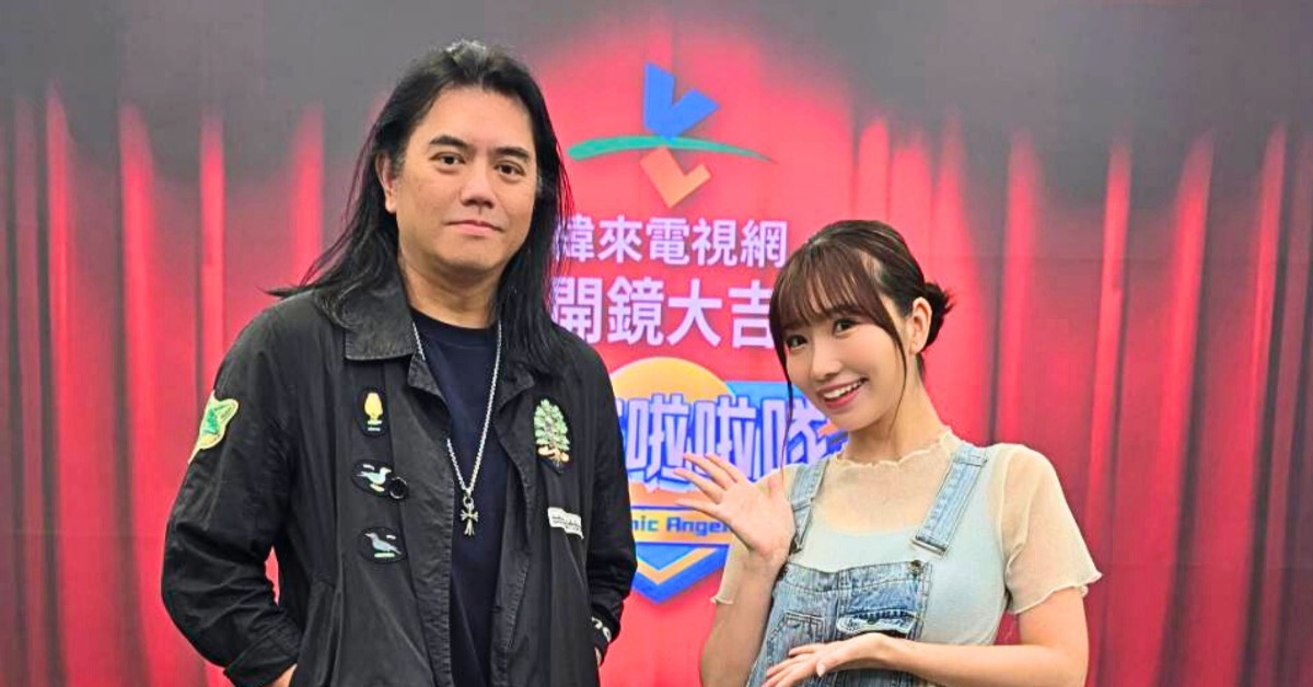 麻由將擔任《宇宙啦啦隊》海選主持人。（圖／緯來電視網提供）