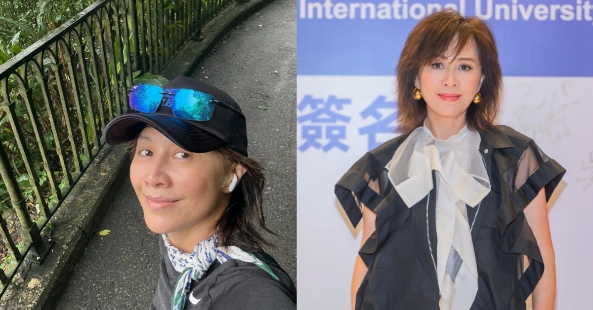 劉嘉玲相當熱愛晨跑。（圖／翻攝自劉嘉玲Instagram）