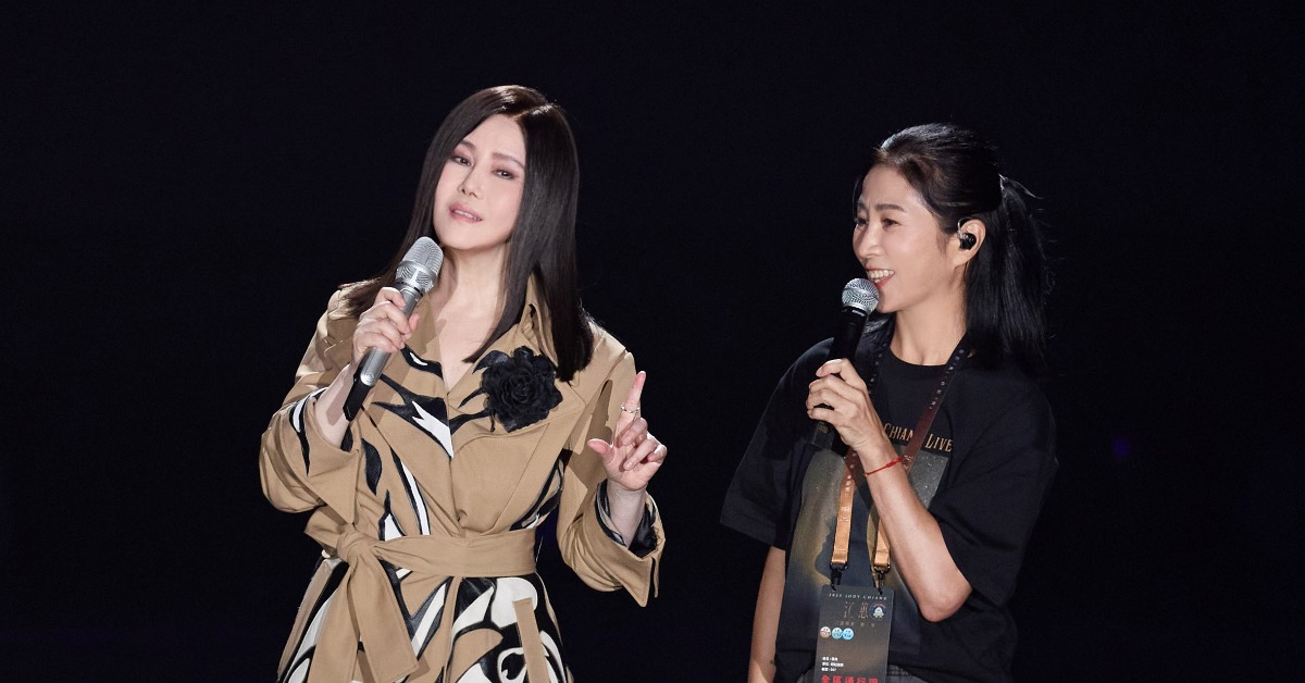 天后「二姐」江蕙演唱會，好友方文琳特別現身力挺。（圖／寬宏藝術提供）