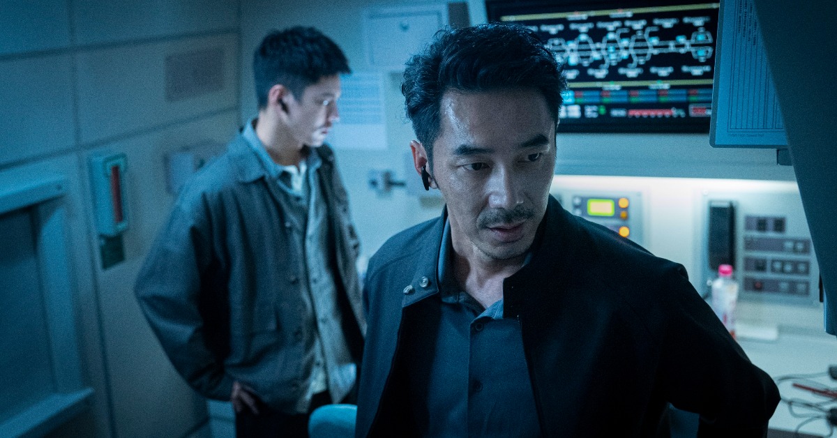 李李仁在《96分鐘》中有場驚魂未定的激烈打戲，他笑稱差點看到人生跑馬燈。（圖／華影國際）