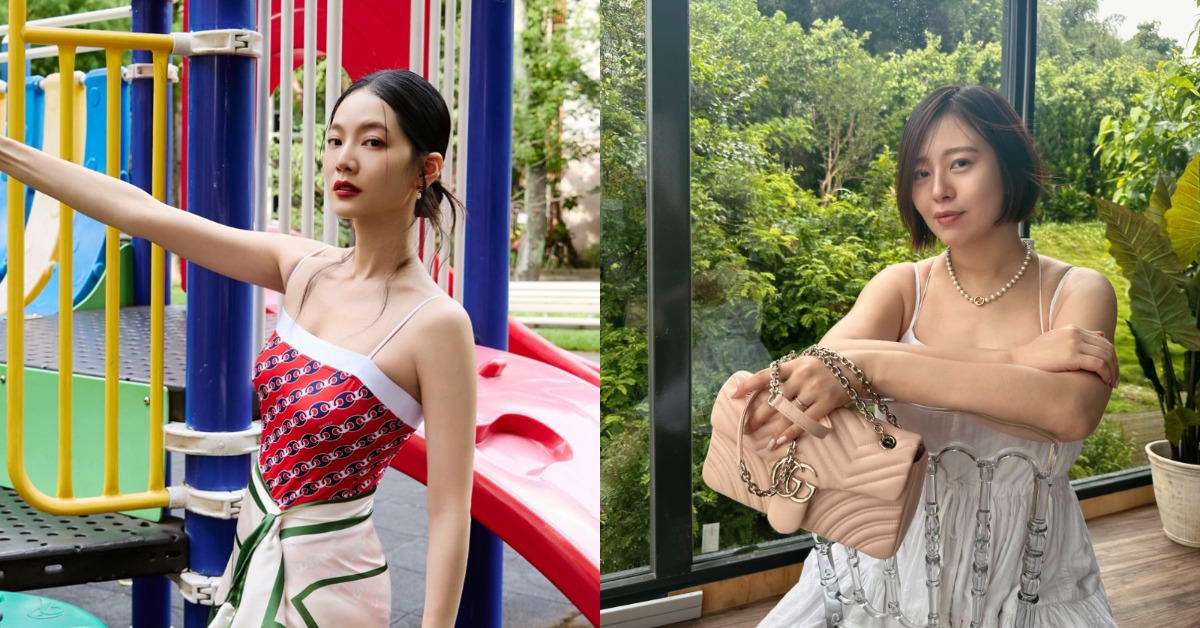 女團Sweety出道的曾之喬和劉品言。(圖/翻攝自曾之喬、劉品言 IG)