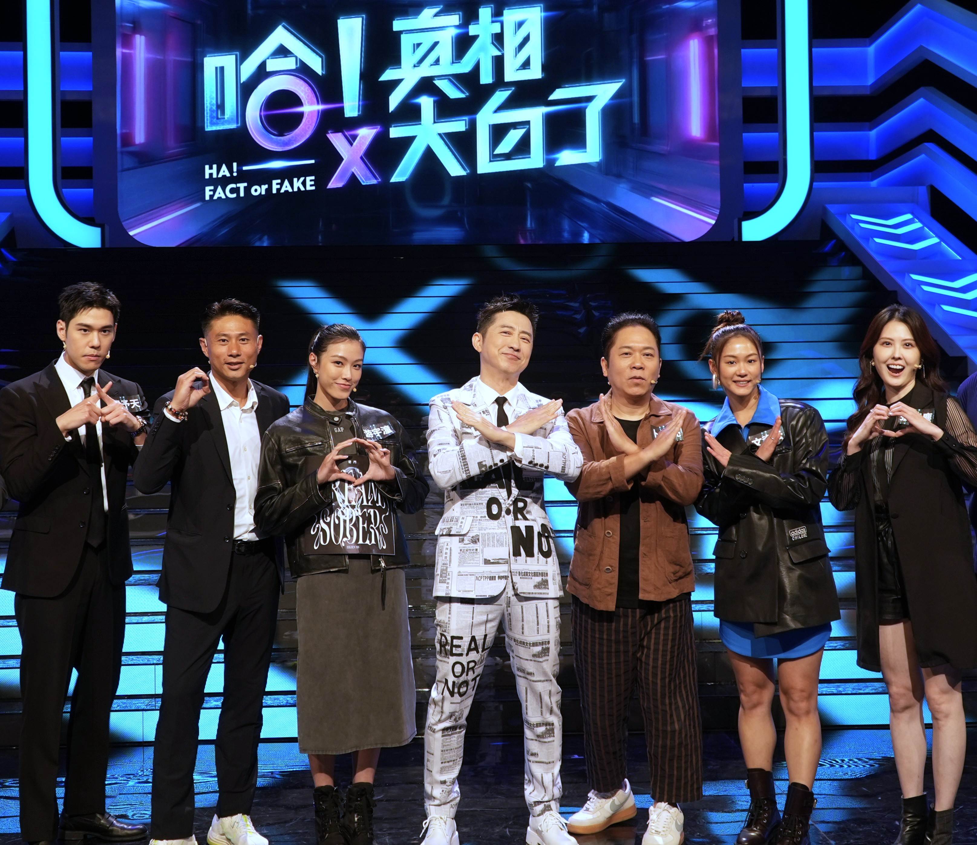 六位運動好手登上哈林節目。（圖／公視提供）