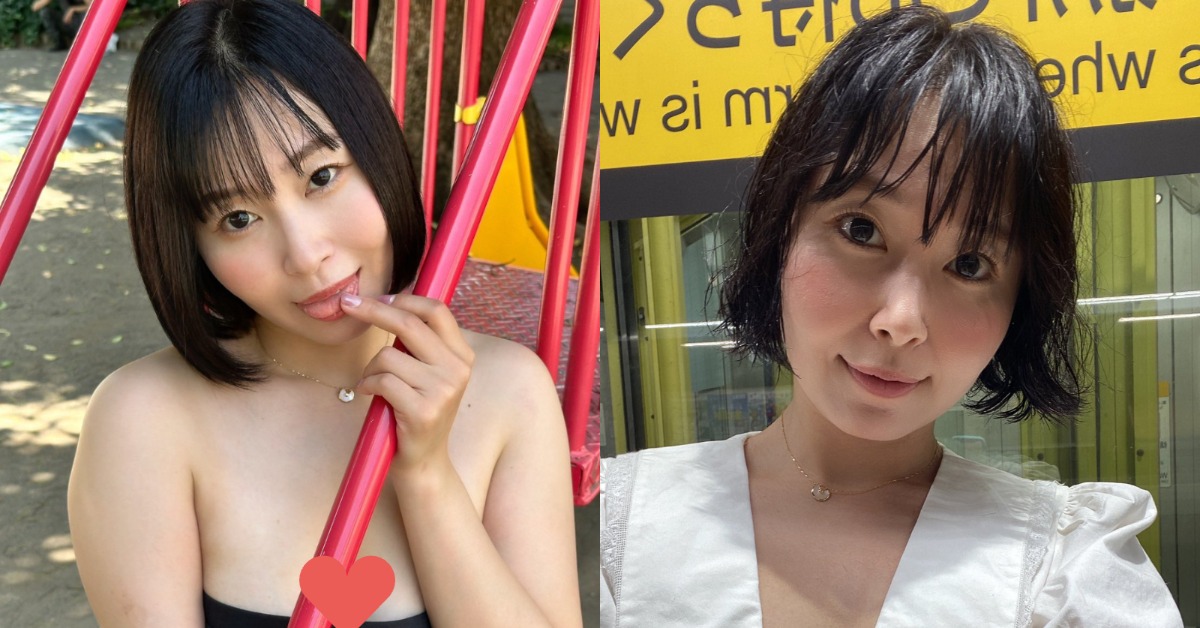 日本AV女優川奈桃果踏入暗黑界前是一名老師。(圖/翻攝自川奈桃果X)