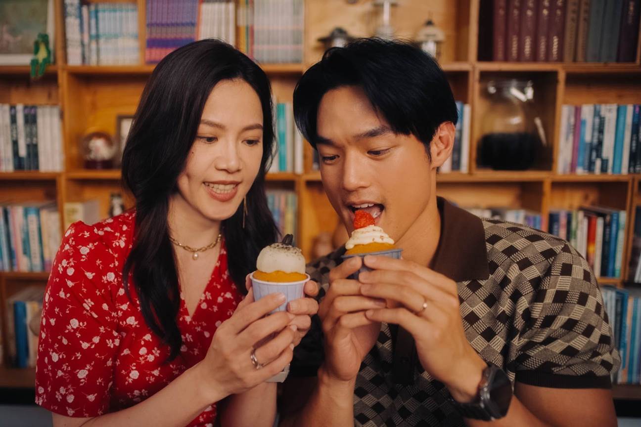 《就算一個人也可以好好的吃飯2》廖苡喬(左)和林駿堯詮釋「斷層婚」,兩人婚後多年,想法和價值觀開始產生差異。(圖/公視+提供)