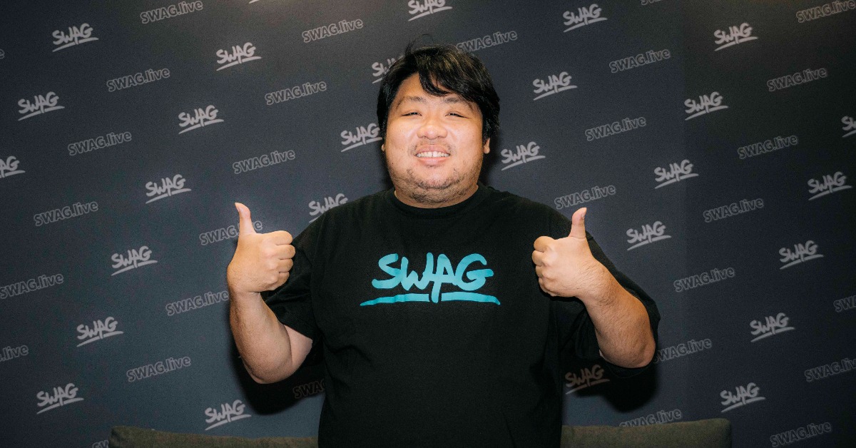 統神張嘉航今日正式加入亞洲最大成人直播平台SWAG。(圖/SWAG提供)