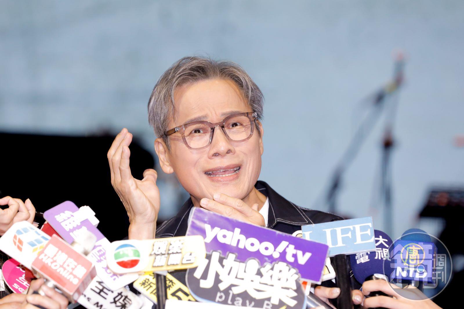 羅大佑表態反對罷免,認為這回是「賴皮罷免」,直呼要「大破功」才行。(圖/鏡週刊)