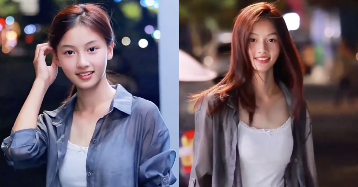 少女七七短暫爆紅,最終仍未順利與于正簽約。(圖/翻攝自微博)