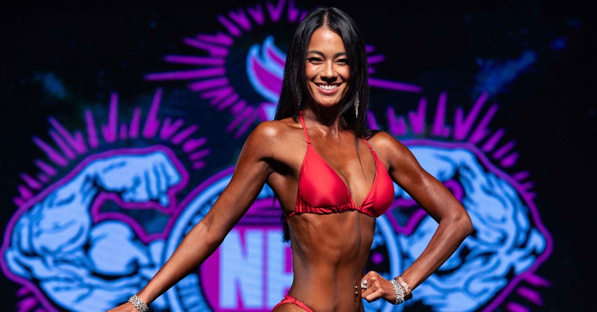 名模王麗雅參加健美比賽。(圖／IFBB Pro Taiwan提供)