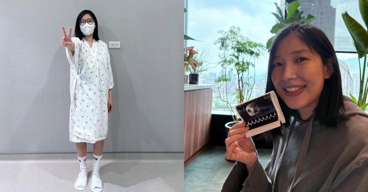 Sandra宣布懷孕的好消息。(圖/翻攝自Sandra IG)
