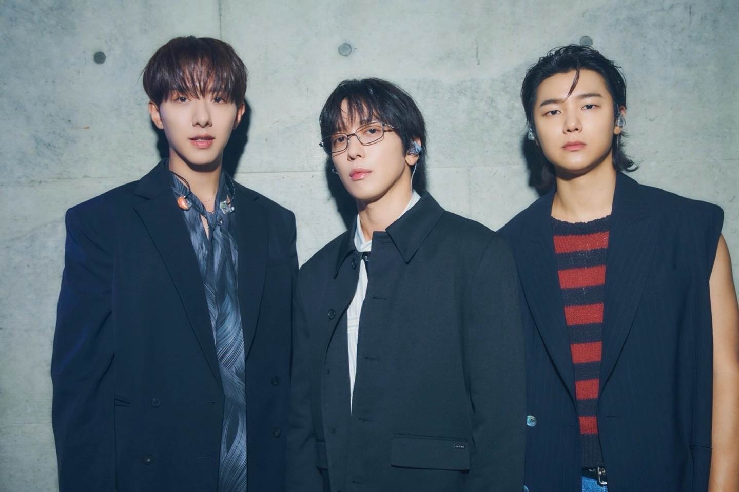 《FNC BAND KINGDOM》CNBLUE團體照。(左起:李正信、鄭容和、姜敏赫)。(圖/SHOWOFFICE提供)