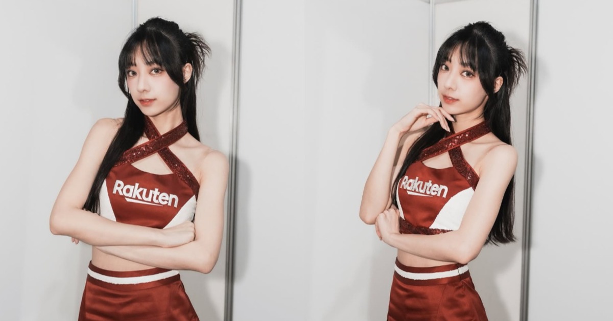 樂天女孩嘎琳。(圖/翻攝自54lin._.a IG)