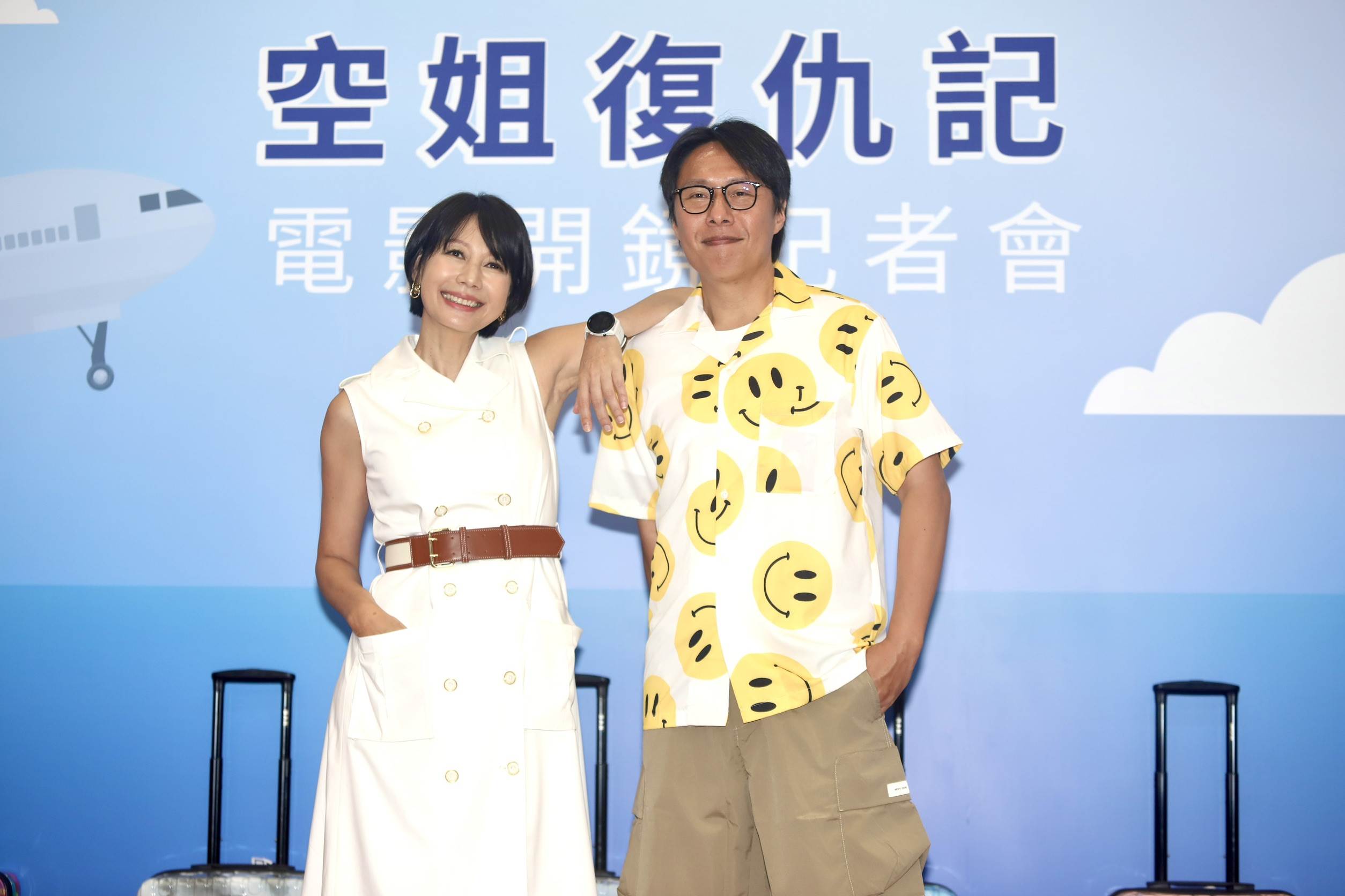 丁寧及張啟樂在片中各自演繹專業角色。（圖／民視提供）