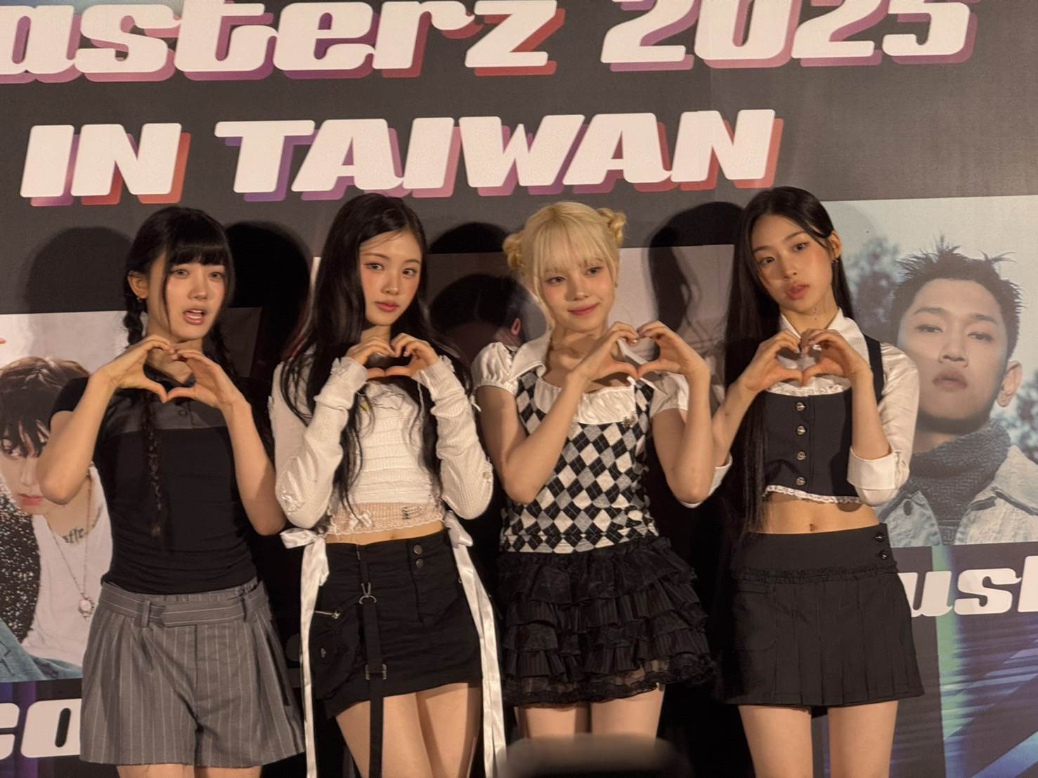新生代<a href='https://star.ebc.net.tw/search/keyword?value=女團' target='_blank'>女團</a>Baby DONT Cry（左起）Kumi、Yihyun、Mia、Beni。（圖／記者楊雅芸攝）