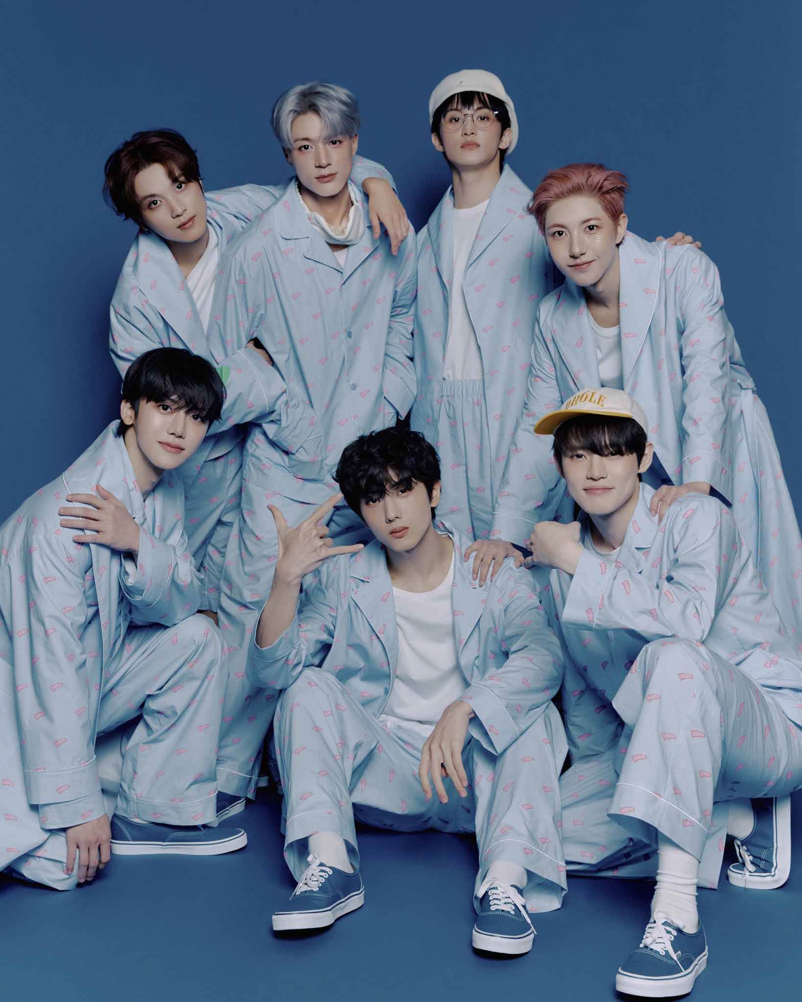 男團NCT DREAM由MARK、RENJUN、JENO、HAECHAN、JAEMIN、CHENLE及JISUNG組成。(圖/Live Nation Taiwan提供)
