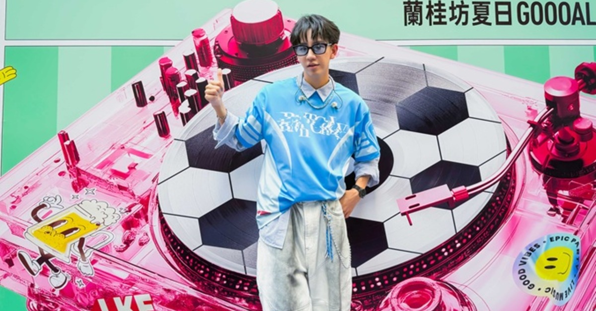 詹仕偉Snoopy出道七週年之際,受邀參與「蘭桂坊夏日Goooal」音樂節。(圖/我在娛樂提供)