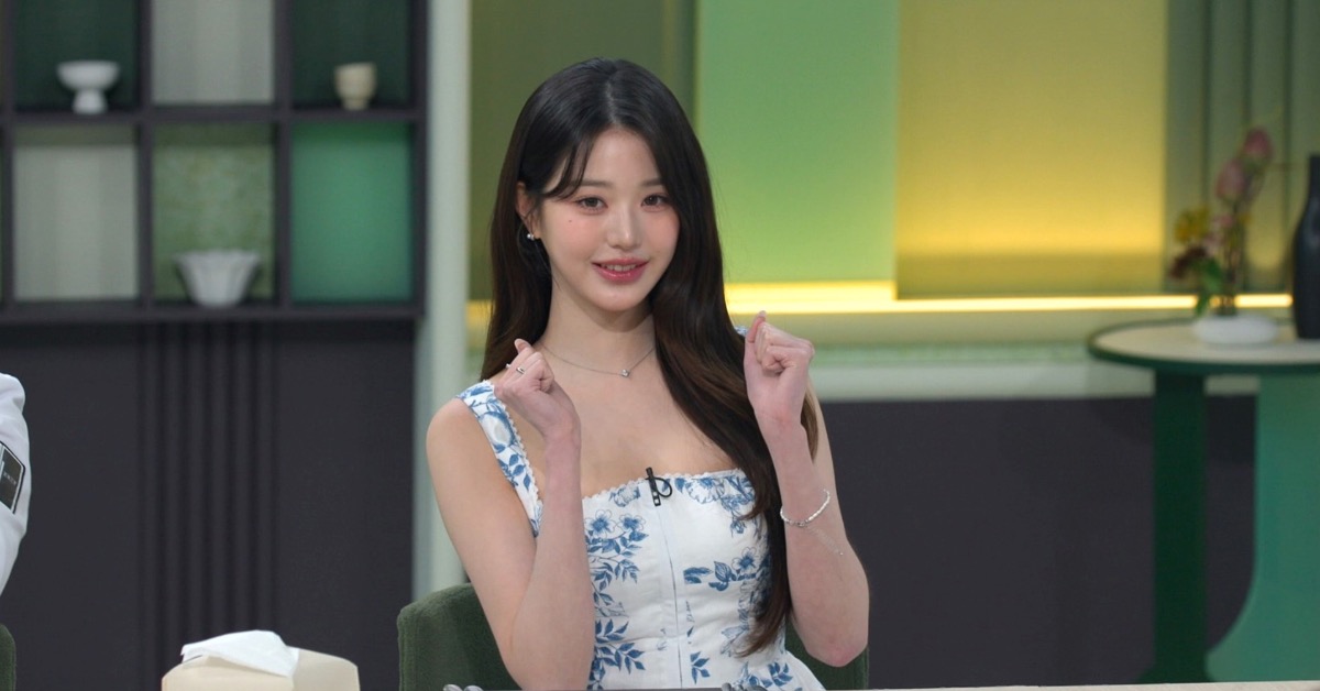 張員瑛在節目中公開自己的獨門吃法。(圖/中天綜合台提供)