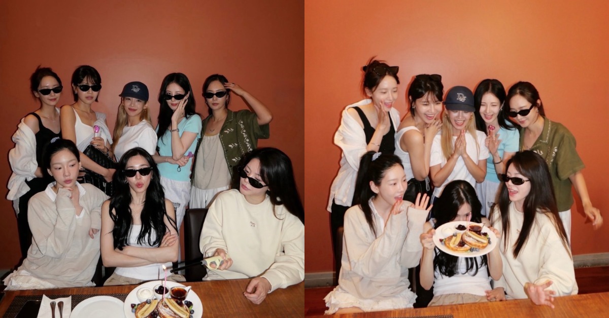 少女時代成員Tiffany Young今(1日)迎接35歲生日,全員合體為她慶生。(圖/翻攝自Tiffany IG)