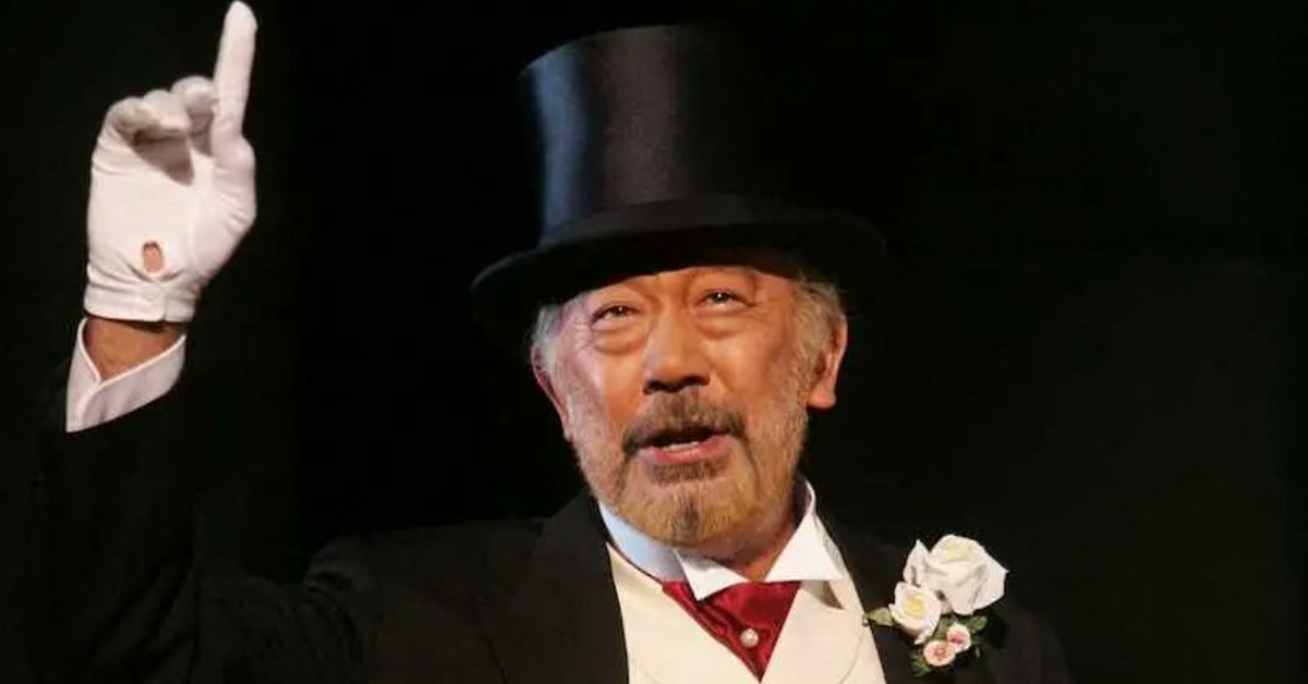 日本資深男星上條恒彥上月22日自然衰老過世,享壽85歲。(圖/翻攝自X)