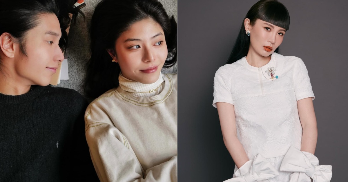 金曲歌后魏如萱近日疑捲入21歲網紅Ian與女友若盈的三角戀情中。（圖／翻攝自若盈、魏如萱IG）