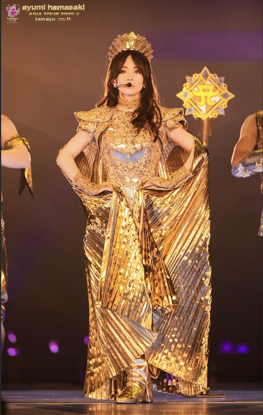 引領時尚潮流的濱崎步，演唱會上更一次換了8套服裝。（圖／大步整合行銷提供）