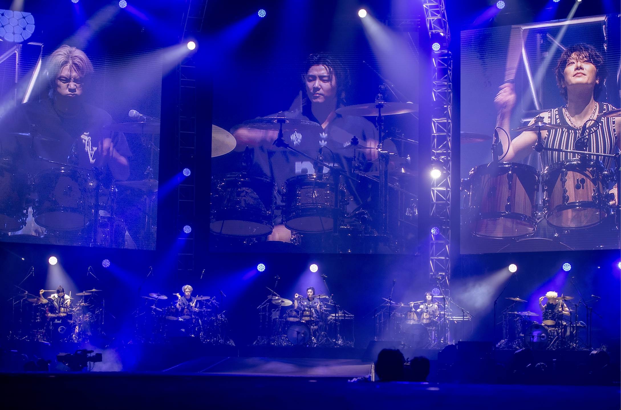 《2025 FNC BAND KINGDOM in KAOHSIUNG》五鼓開場。(圖/SHOWOFFICE提供)