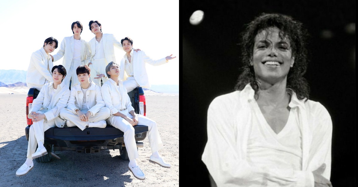 韓國男團BTS(防彈少年團)錄製麥可·傑克森(Michael Jackson)生前未發行的歌曲。(圖/翻攝自X)