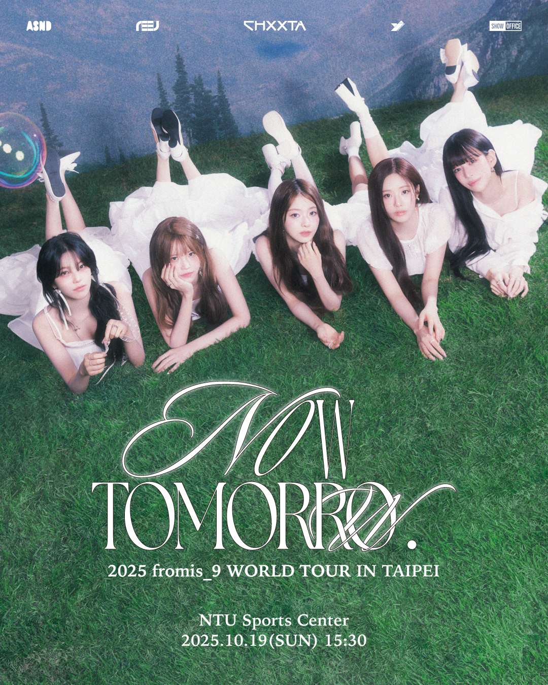 fromis_9世界巡迴<a href='https://star.ebc.net.tw/search/keyword?value=演唱會' target='_blank'>演唱會</a>《2025 fromis_9 WORLD TOUR [NOW TOMORROW.] IN TAIPEI》。（圖／SHOWOFFICE提供）