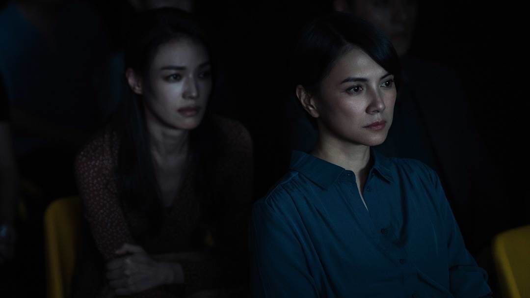 舒淇、李心潔首度攜手暗黑懸疑鉅作《回魂計》,揭開復仇序幕。(圖/Netflix提供)