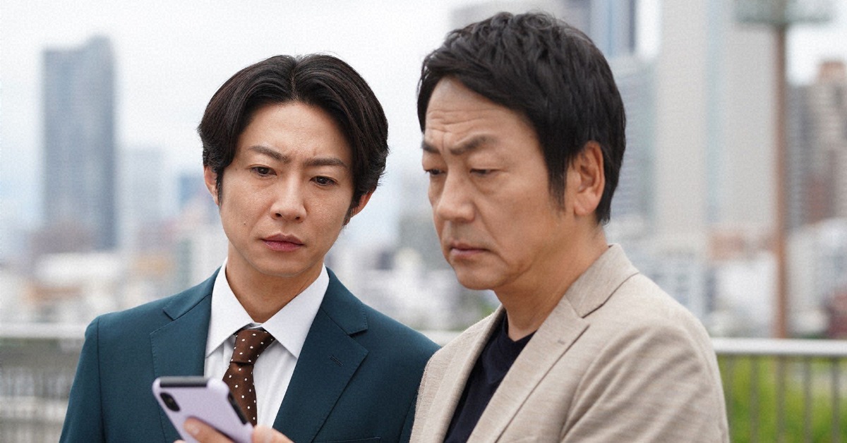 懸疑刑事劇《大追跡》相葉雅紀(左)、大森南朋。(圖/friDay影音提供)