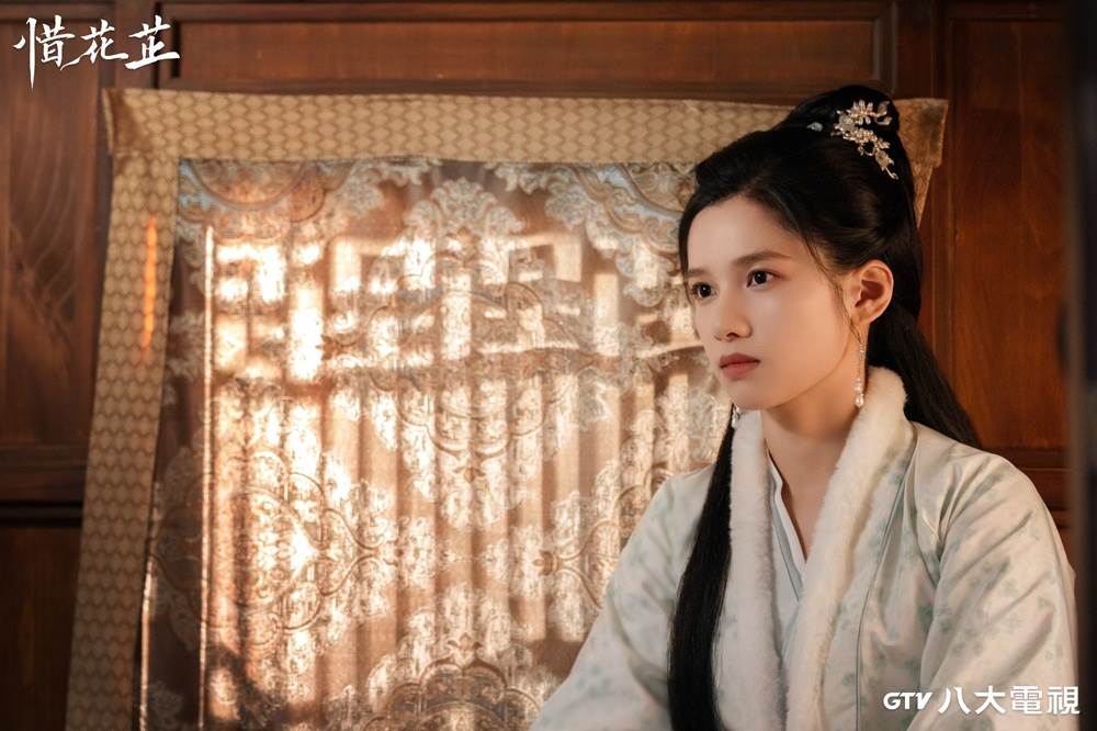 《惜花芷》張婧儀首次接演古裝劇。（圖／八大電視提供）