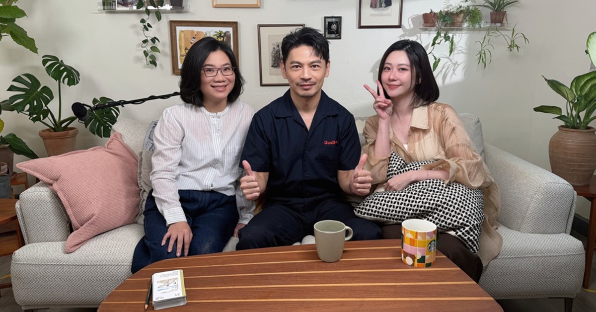阿Ken到Podcast節目「好丫」擔任嘉賓。(圖/menomeno X 人類圖畫館提供)