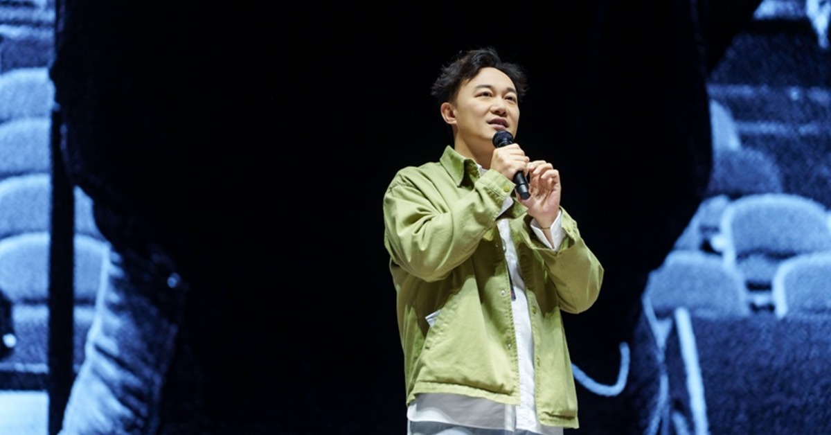陳奕迅舉辦演唱會紀錄電影首映會。(圖/廿一克有限公司提供)
