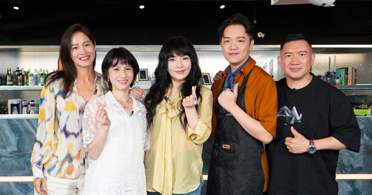 電視劇《零日攻擊》主要演員Janet、連俞涵、杜汶澤受邀上《Yahoo唐綺陽談星私廚》。（圖／《Yahoo唐綺陽談星私廚》提供）