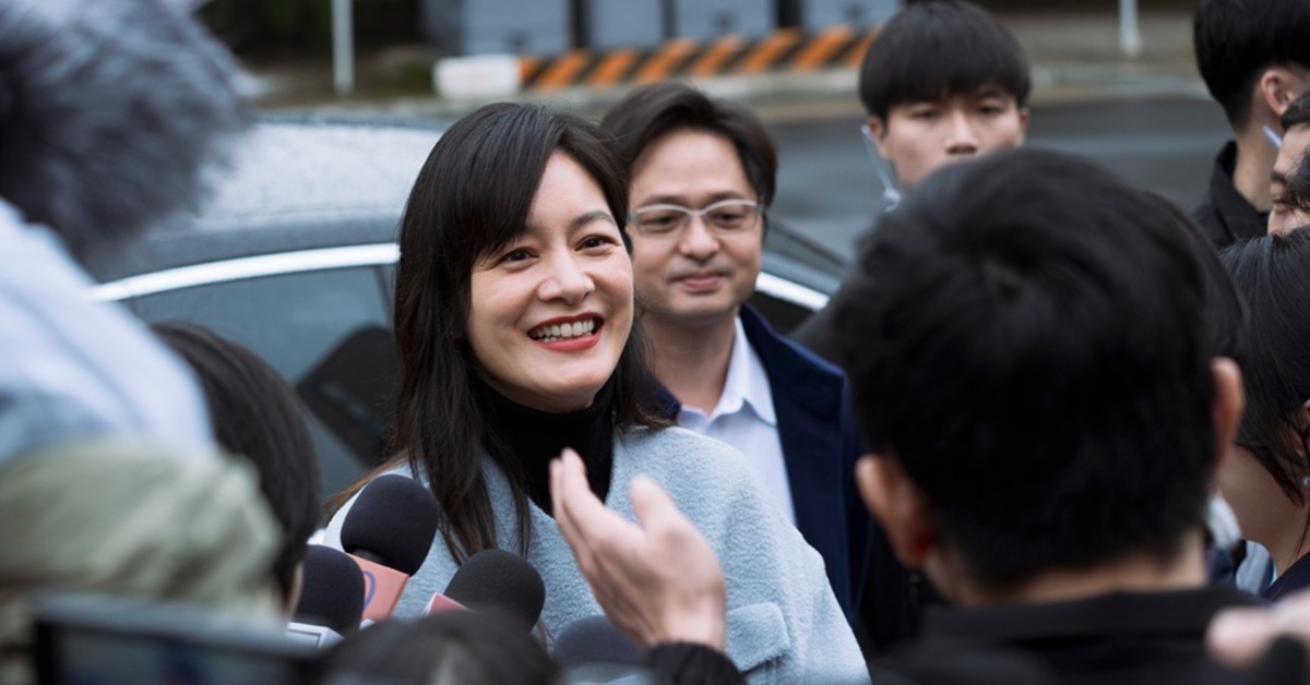 Janet在《零日攻擊》飾演總統。（圖／牽猴子提供）