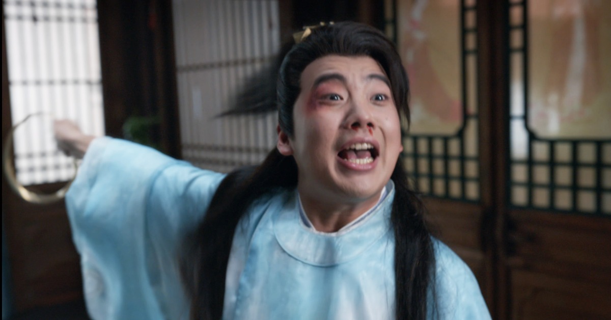 郭麒麟《慶餘年2》遭張若昀爆打。（圖／中天娛樂台提供）