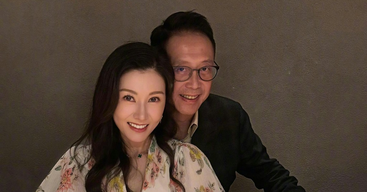 李嘉欣與富商老公許晉亨。（圖／翻攝自李嘉欣微博）