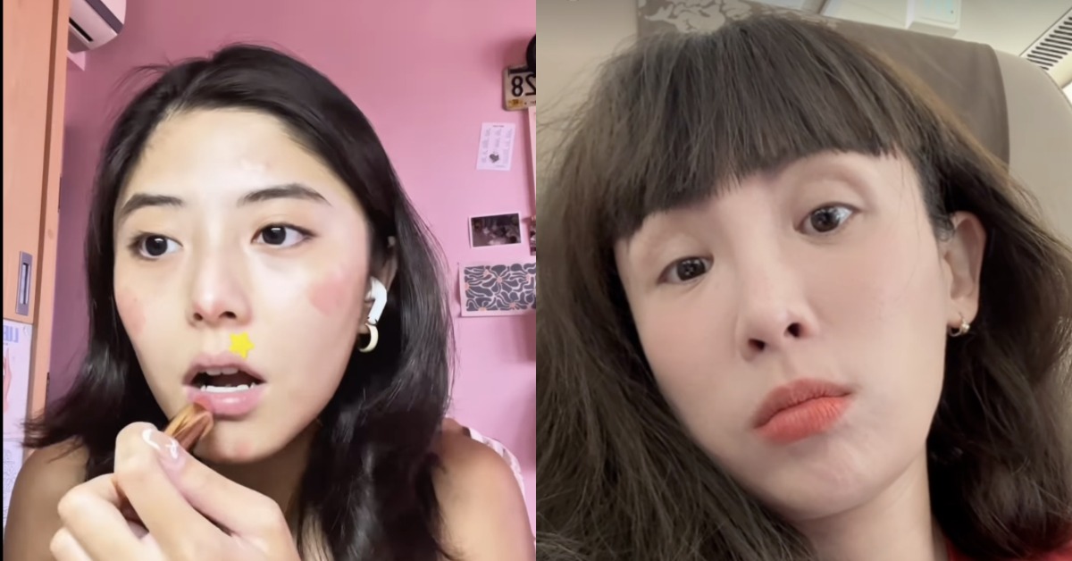 金曲歌后魏如萱神隱多時在IG更新限時動態曬笑容，網紅若盈則因舌頭破洞哭哭。（圖／翻攝自魏如萱、若盈 IG）
