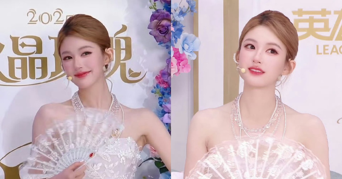 中國女星趙露思經紀合約糾紛後的首次公開亮相。(圖/翻攝自微博)