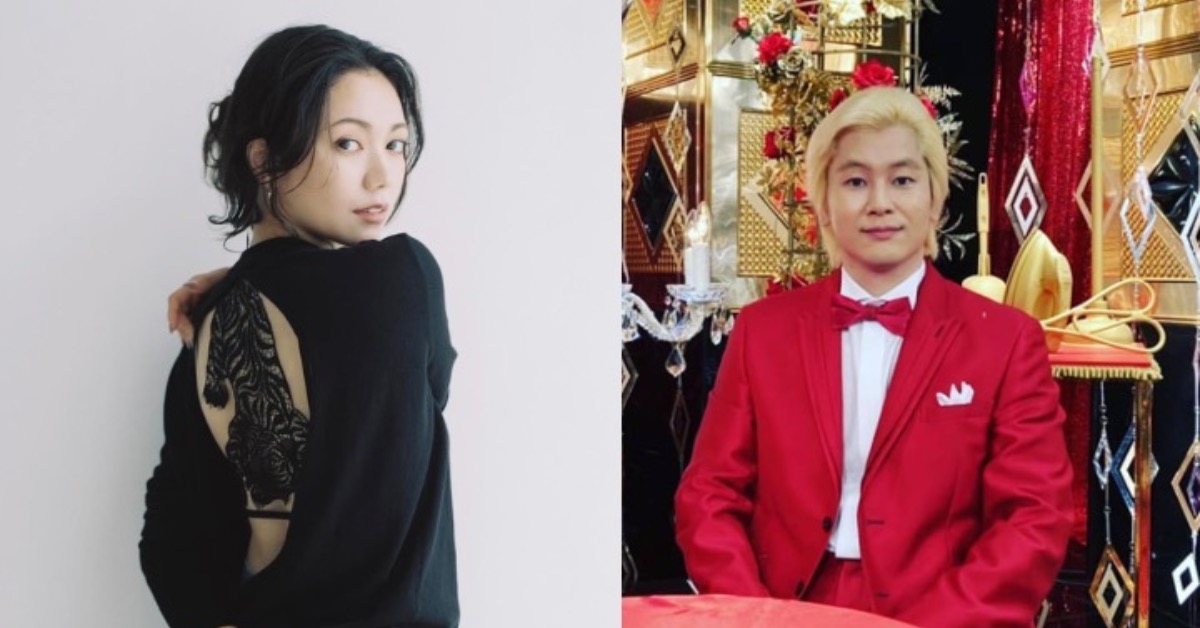 日本女星二階堂富美宣布與「Maple超合金」成員卡茲雷澤結婚。(圖/翻攝自二階堂富美、卡茲雷澤IG)