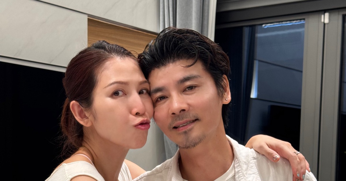 51歲男星張晉2008年與女星蔡少芬結婚。(圖/翻攝自張晉微博)