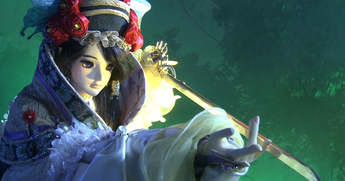 《Thunderbolt Fantasy 東離劍遊紀》女主角丹霏擁有日系大眼和纖細手腕。(圖/ANIMAX提供)